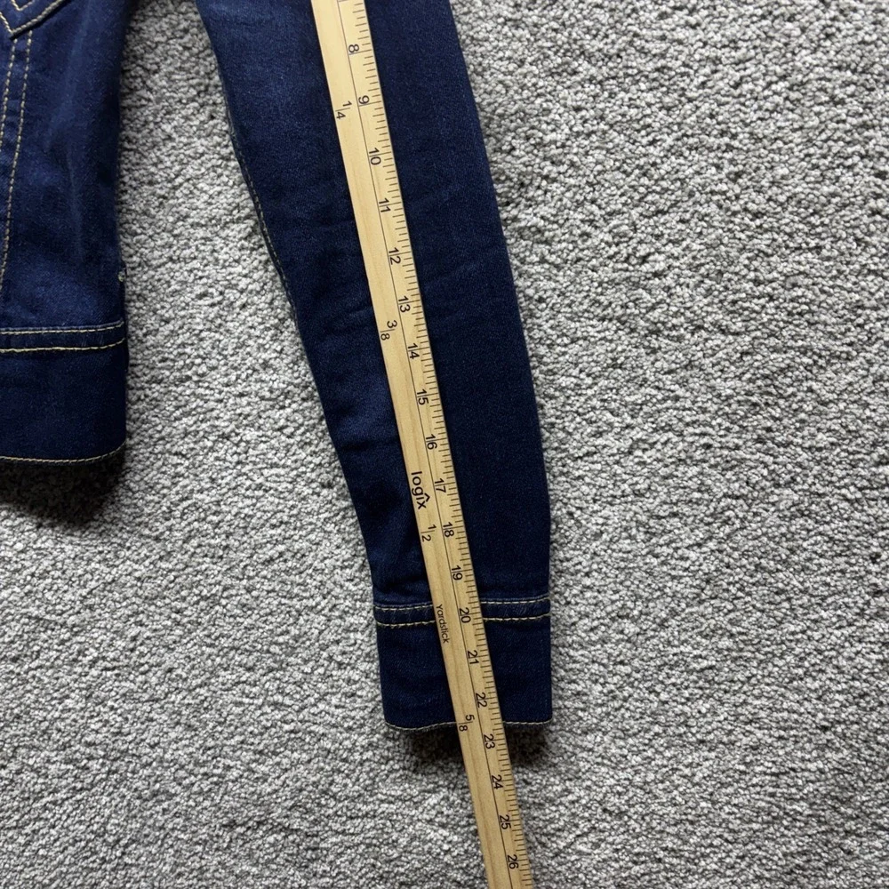 Levi's Denim Vintage‎ Jacket Womens XS Dark Blue Type 1 Iconic Trucker Jacket